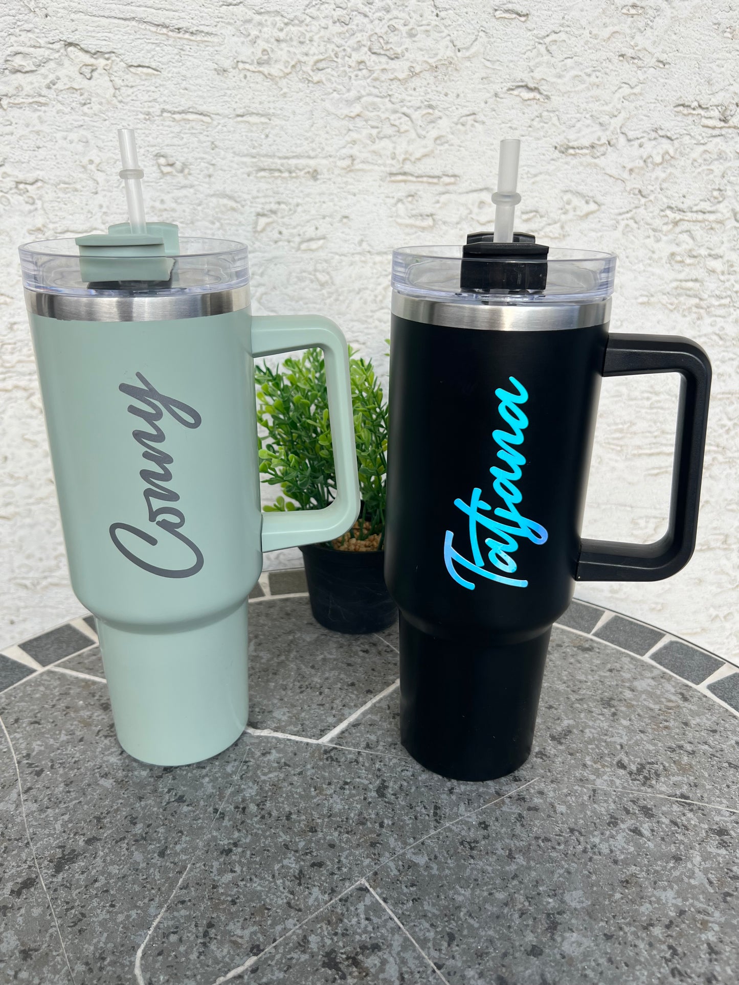 Personalisierbare Thermoflasche aus Edelstahl, 1,2l