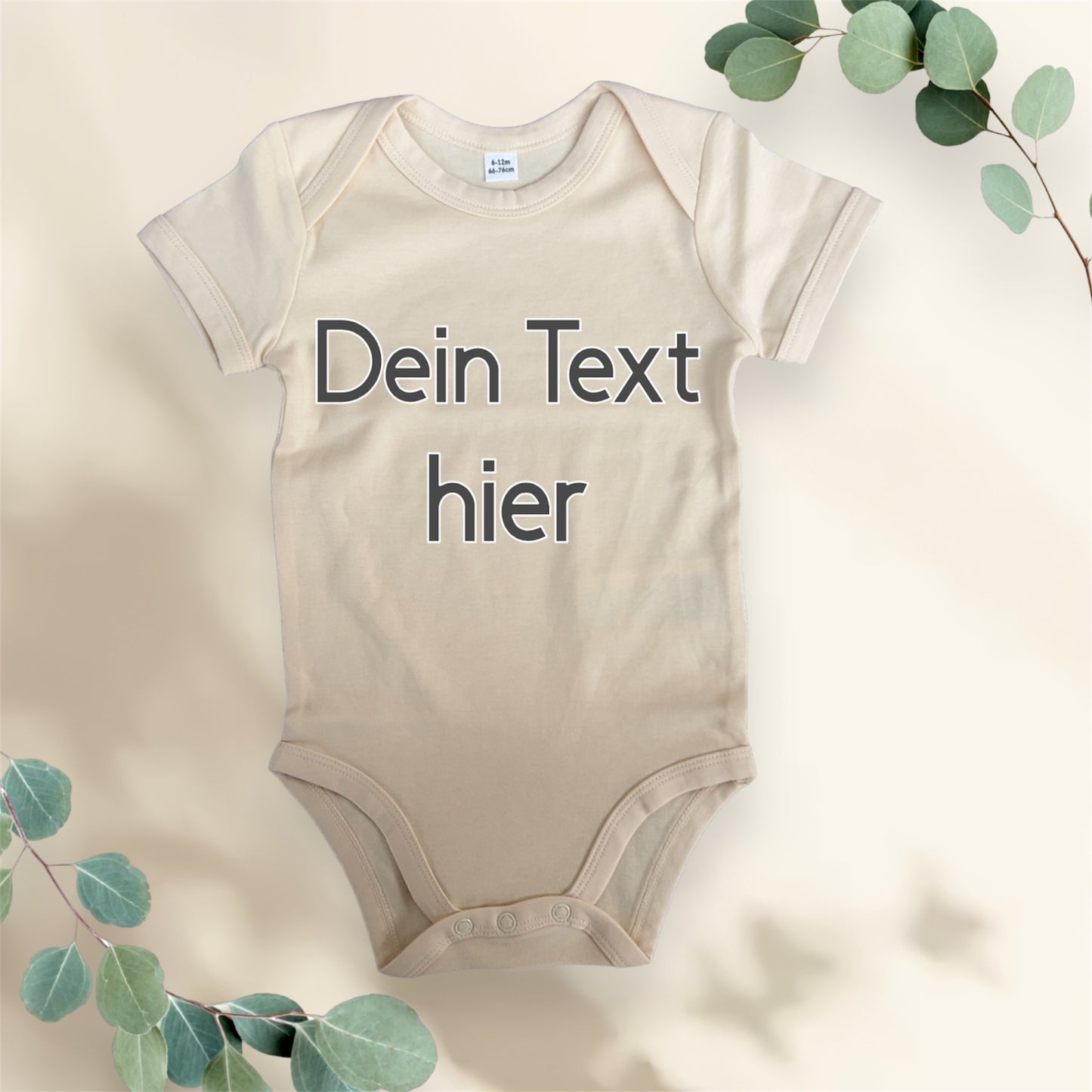 Personalisierter Baby Body, kurzarm