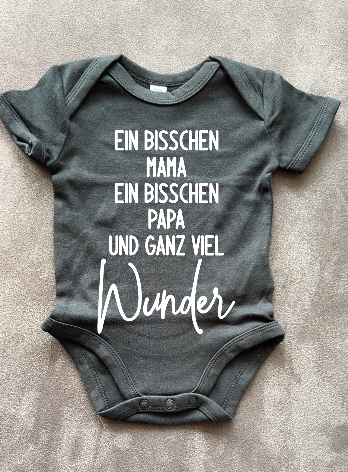 Personalisierter Baby Body, kurzarm