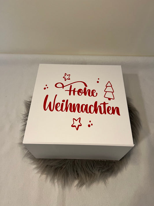 Geschenkbox für Weihnachten und besondere Anlässe- personalisiert