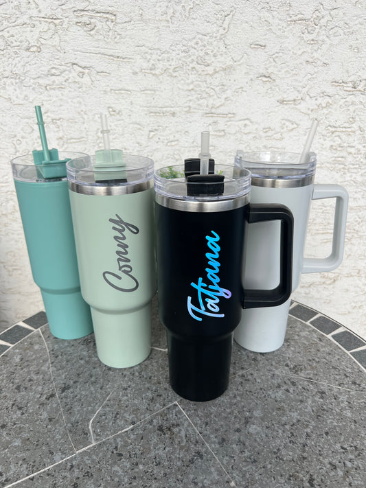 Personalisierbare Thermoflasche aus Edelstahl, 1,2l