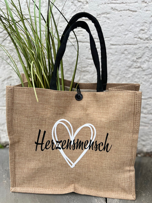 Personalisierte Jute Bag